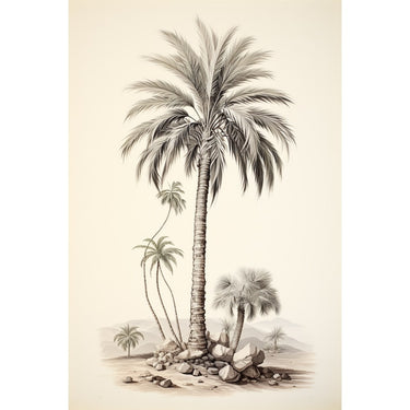 Palm Tree Wall canvas